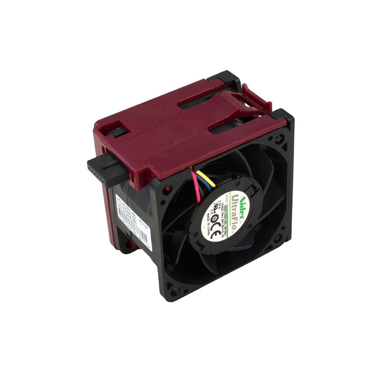 HPE Nidec Ultra Flo V60E12BS1M3-08T062 Ventilator 870935-001 seitlich